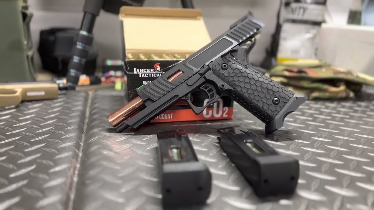 KLI 1911 Baba Yaga Hicappa CO2 Blowback Airsoft Pistol