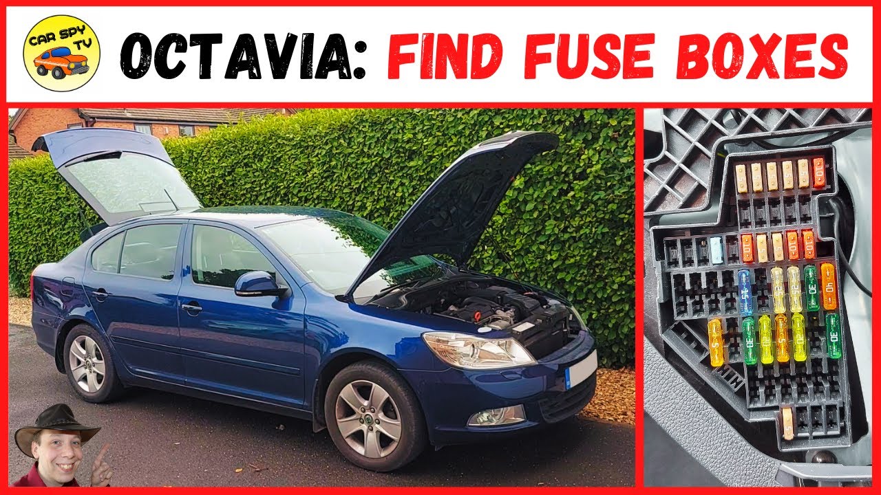Skoda Octavia Mk2: How To Find Fuse Box (Find Fuse Boxes)
