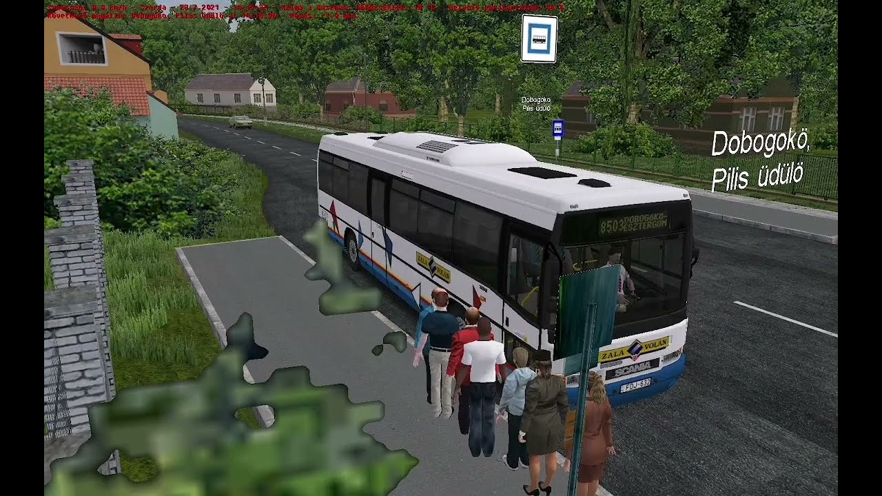 Omsi 2 Dunántúl 3.0 | Route 8503 Dobogókő-Esztergom