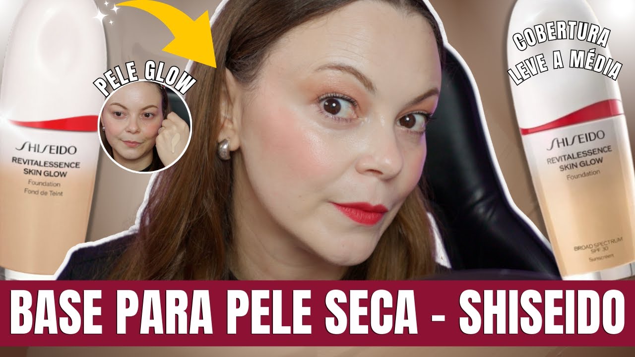 BASE para PELE SECA -  Shiseido Revitalessence Skin Glow✨