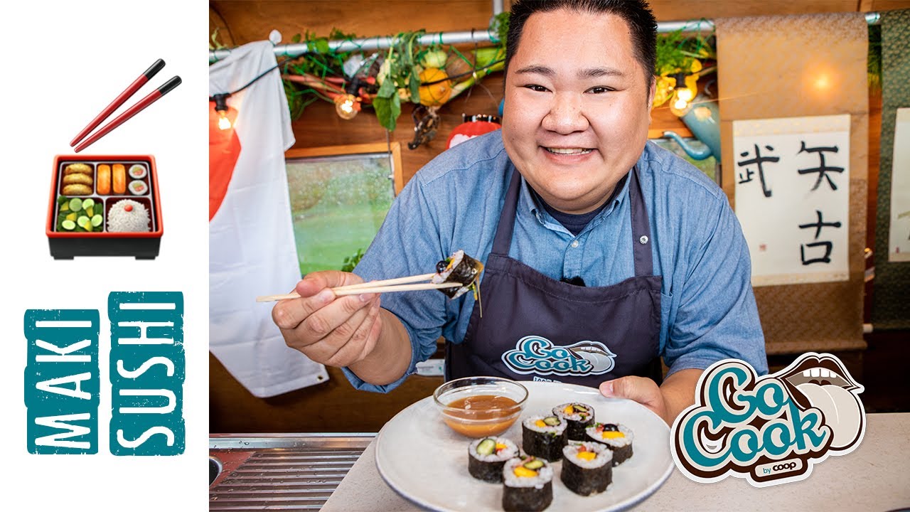 Lækker opskrift på maki sushi for begyndere | GoCook by Coop