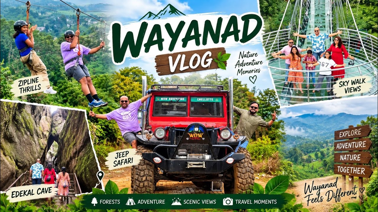 Wayanad Trip 2026 | Waterfalls, Hills & Hidden Gems of Kerala