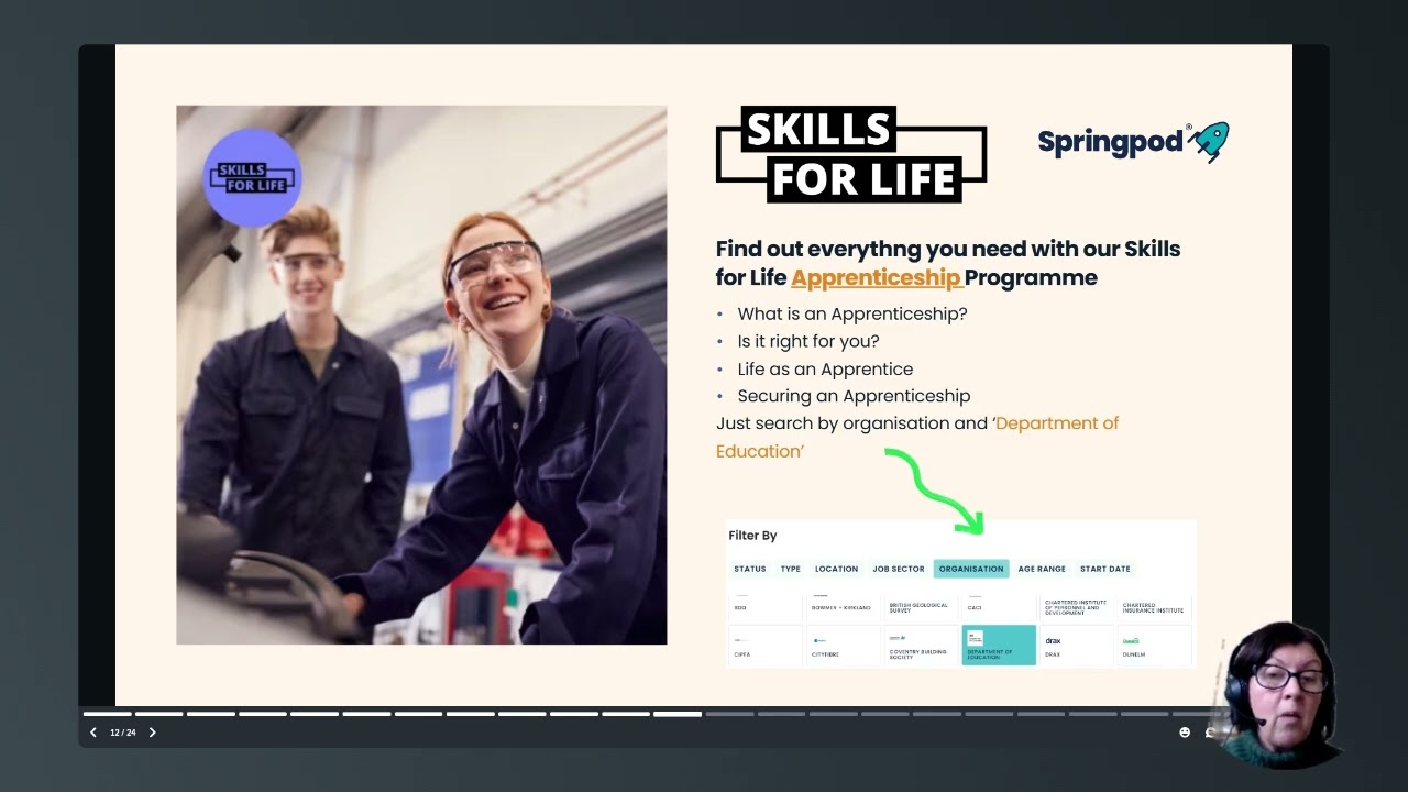 Обсуждение программ профессионального обучения в регионе Уэст-Мидлендс