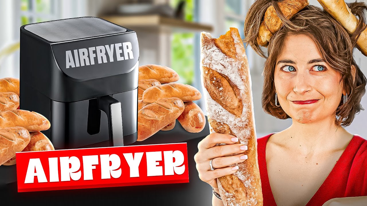 3 RECETTES PAIN AIRFRYER : rapide et super facile 👌