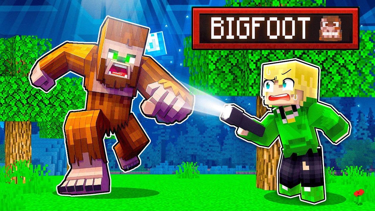 Ik Heb BIGFOOT Gevonden In Minecraft!