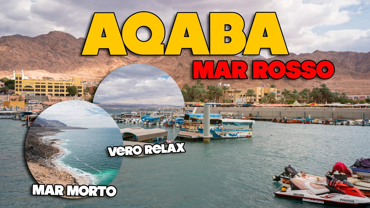 PRIMA VOLTA sul MAR ROSSO ad AQABA 🐪🇯🇴 Viaggio in Giordania #04