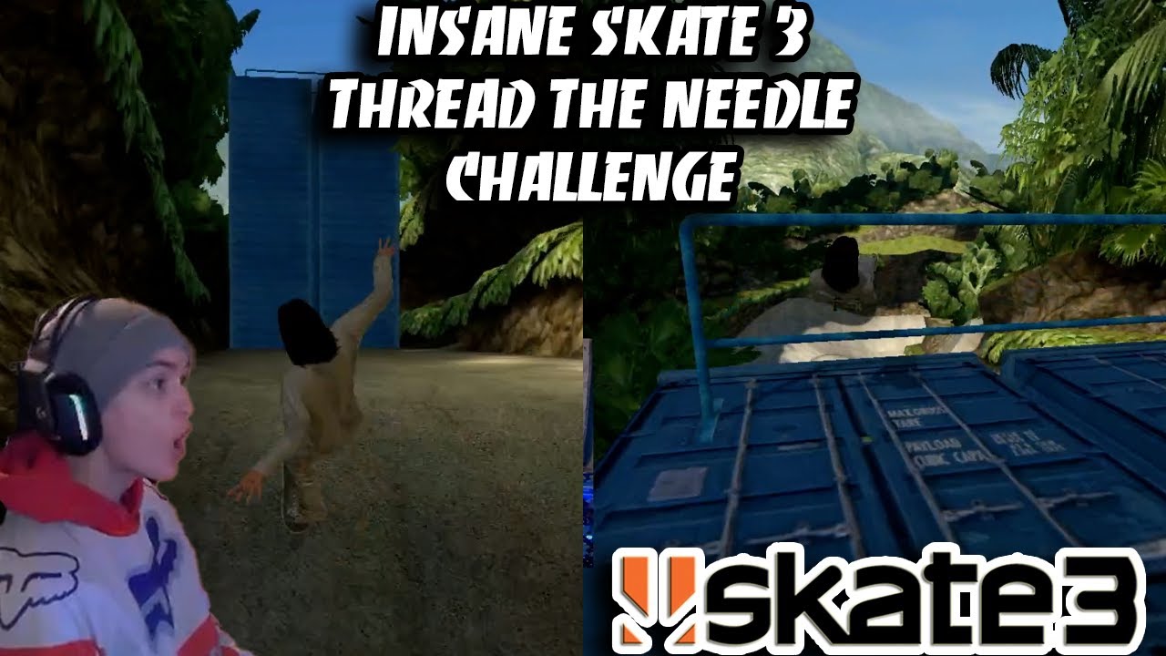 Skate 3 INSANE Thread The Needle!