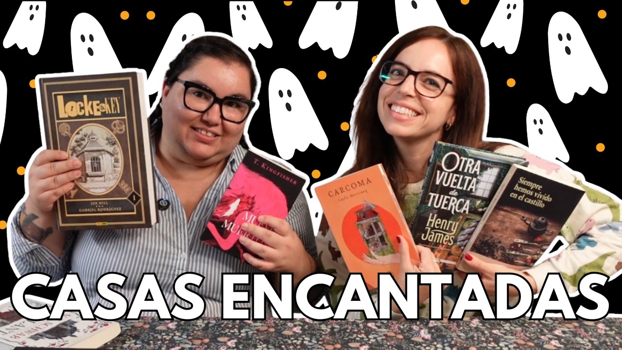 👻 libros con CASAS ENCANTADAS I Spooky season con ANABEL 🎃