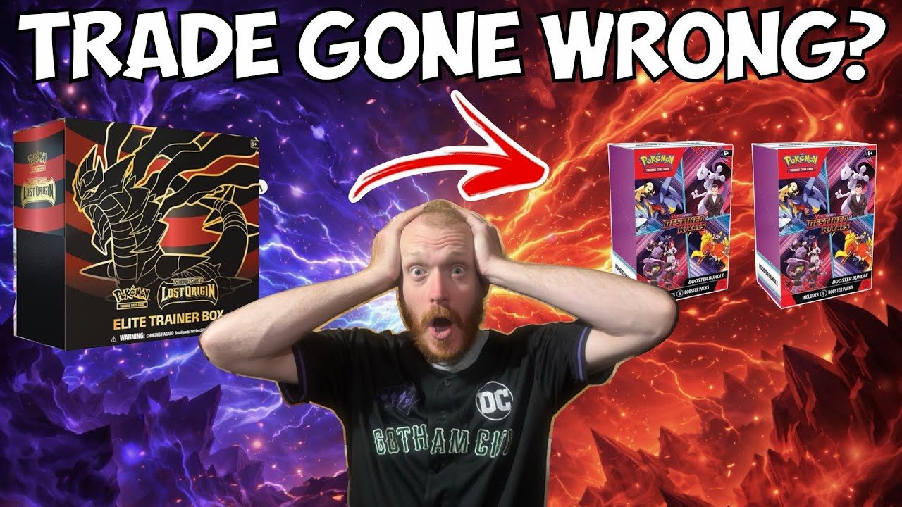 I TRADED A LOST ORIGIN ETB for DESTINED RIVALS BUNDLES (Bad Idea???)