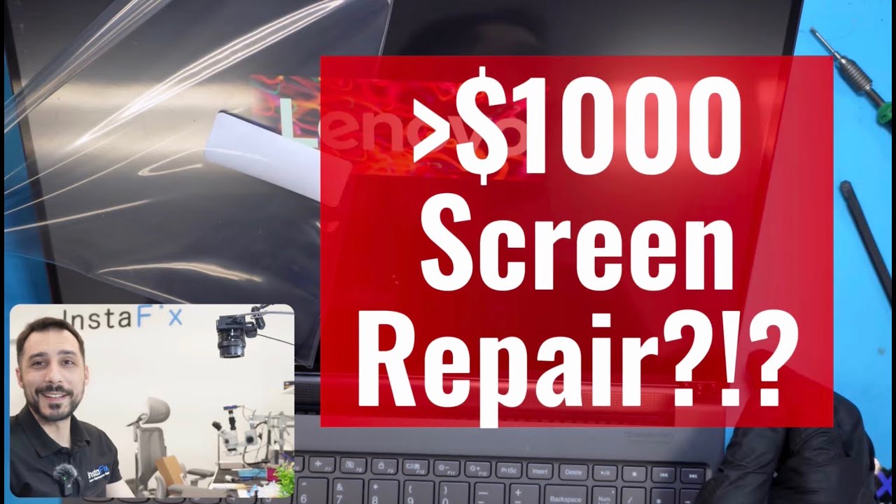 $1000 SCREEN REPLACEMENT?! Lenovo Yoga 9 15imh5