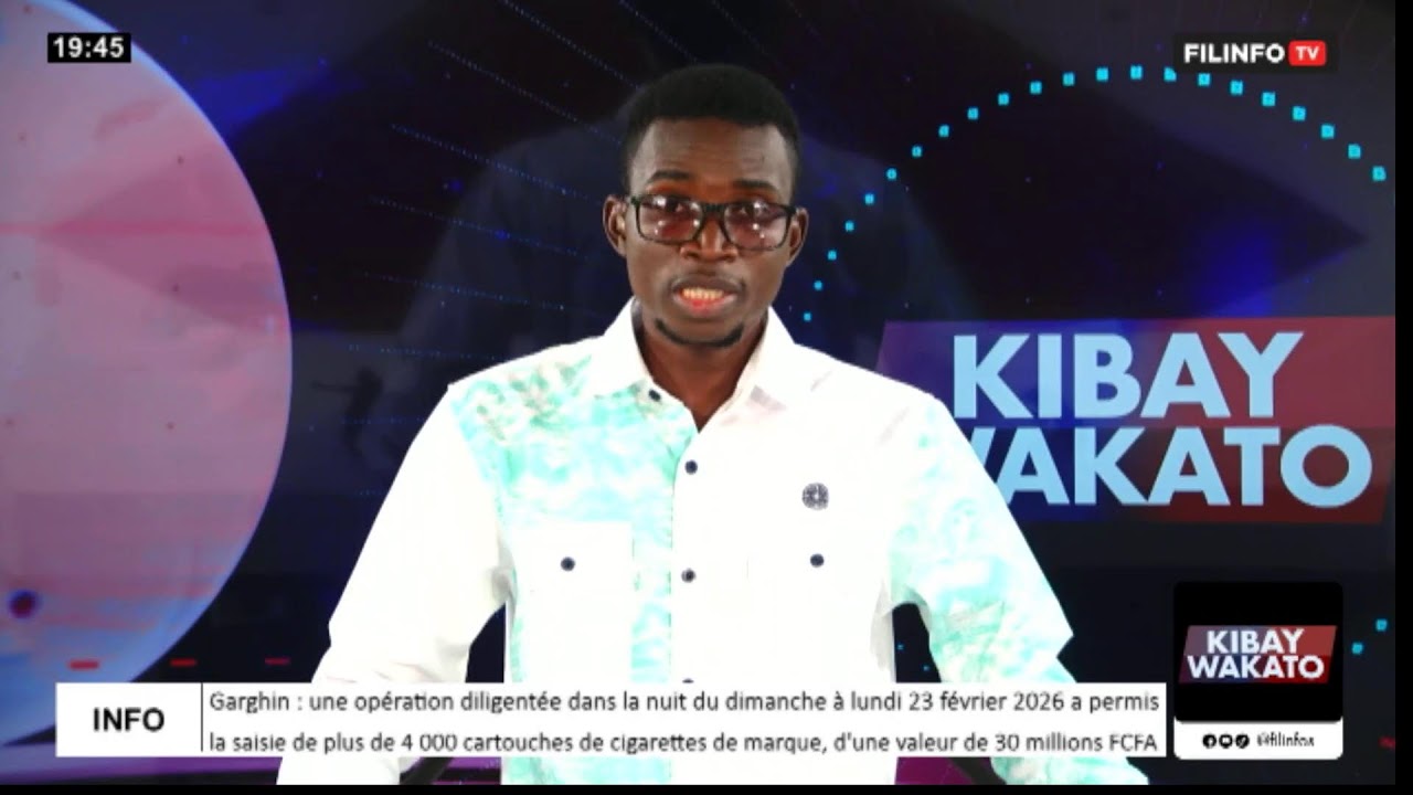 Le journal en mooré de 19H30 du 25 février présenté par Pascal SALOUKA