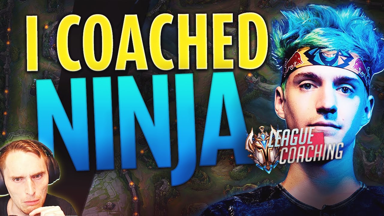NINJA был Hardstuck, но НЕДОЛГО ПОСЛЕ МОИХ ТРЕНИРОВОК!! (При участии Ninja)