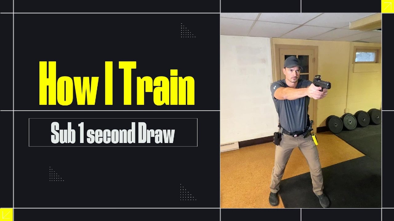 How I Train for a Sub Second Draw