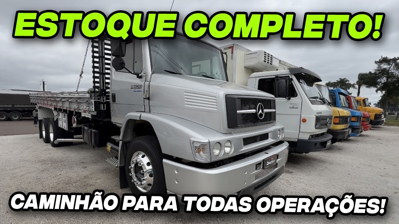 Caminhões Mercedes clássicos – 710 e 1620