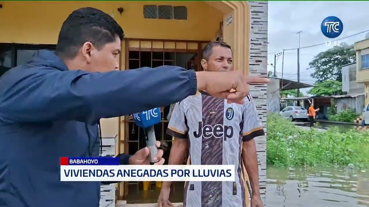 El Noticiero: Inundaciones en Babahoyo