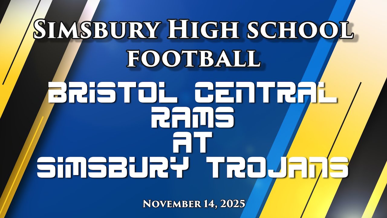 Simsbury High School Football - November 14, 2025 | Trojans vs Rams