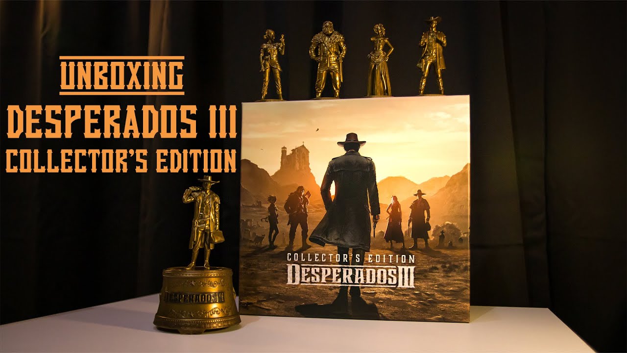 Desperados 3 Collectors Edition Unboxing