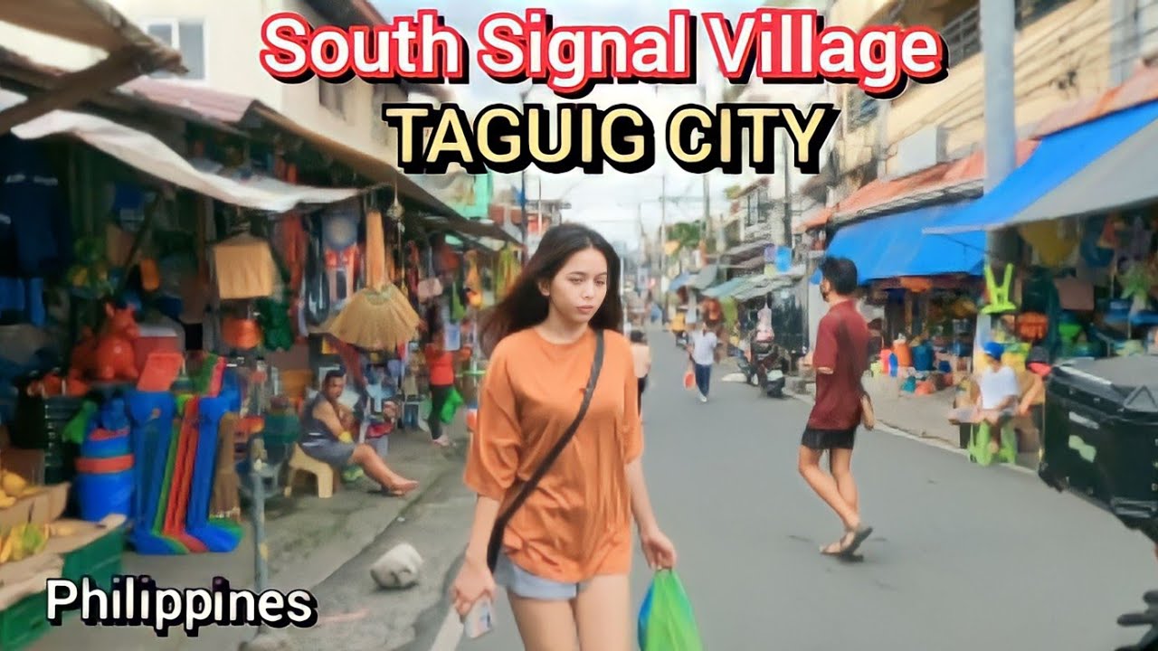 Wandering SOUTH SIGNAL VILLAGE, Taguig City Philippines [4K]