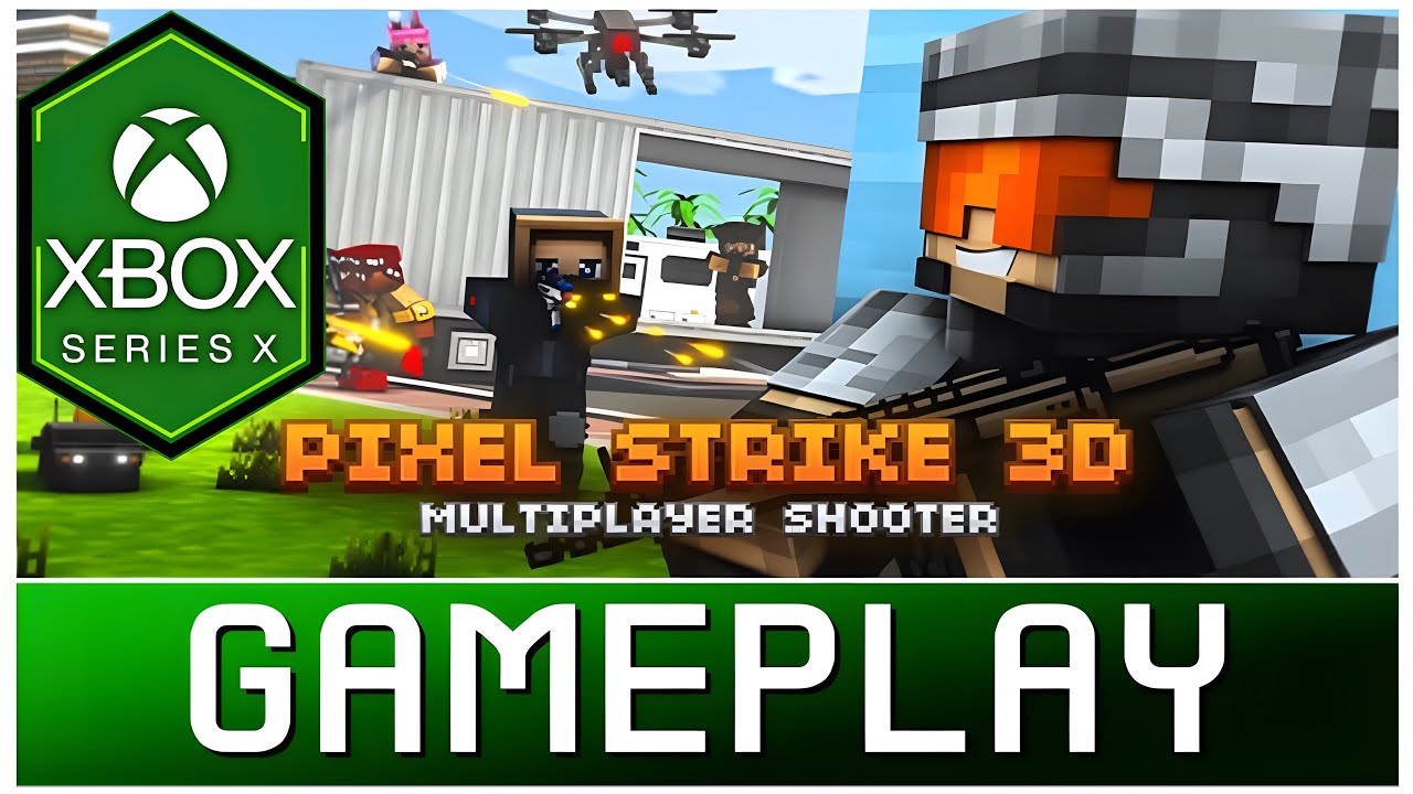 Pixel Strike 3D | Xbox Series X Gameplay | Free to Play