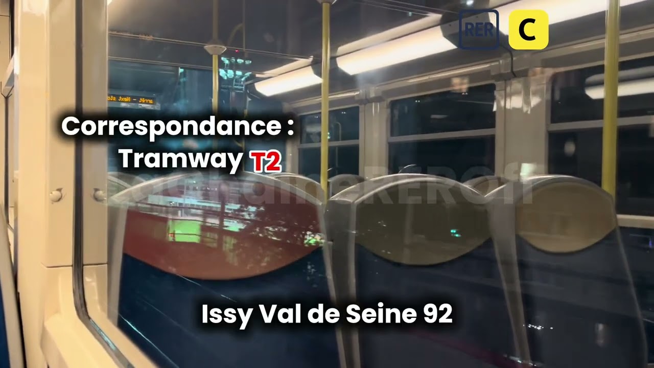 RER C : Trajet entre Chaville Vélizy et Javel en Z 20500