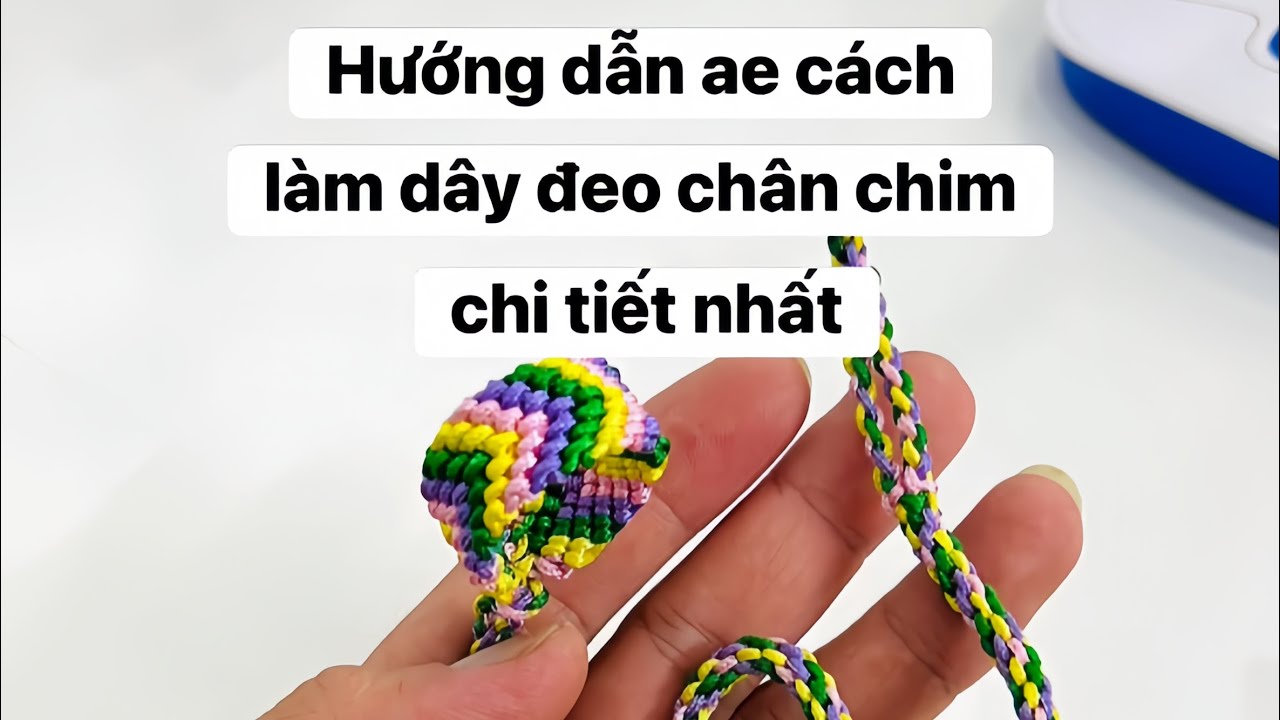 Hướng dẫn chi tiết cận cảnh cách làm dây chân chim đây ạ ae chịu khó xem nha