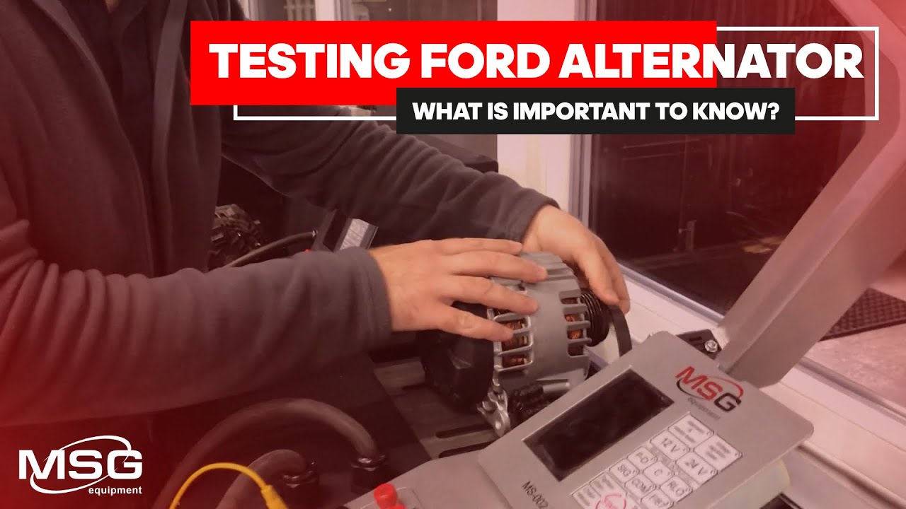 Diagnostics of Ford Focus and Fiesta alternators I MS002 COM