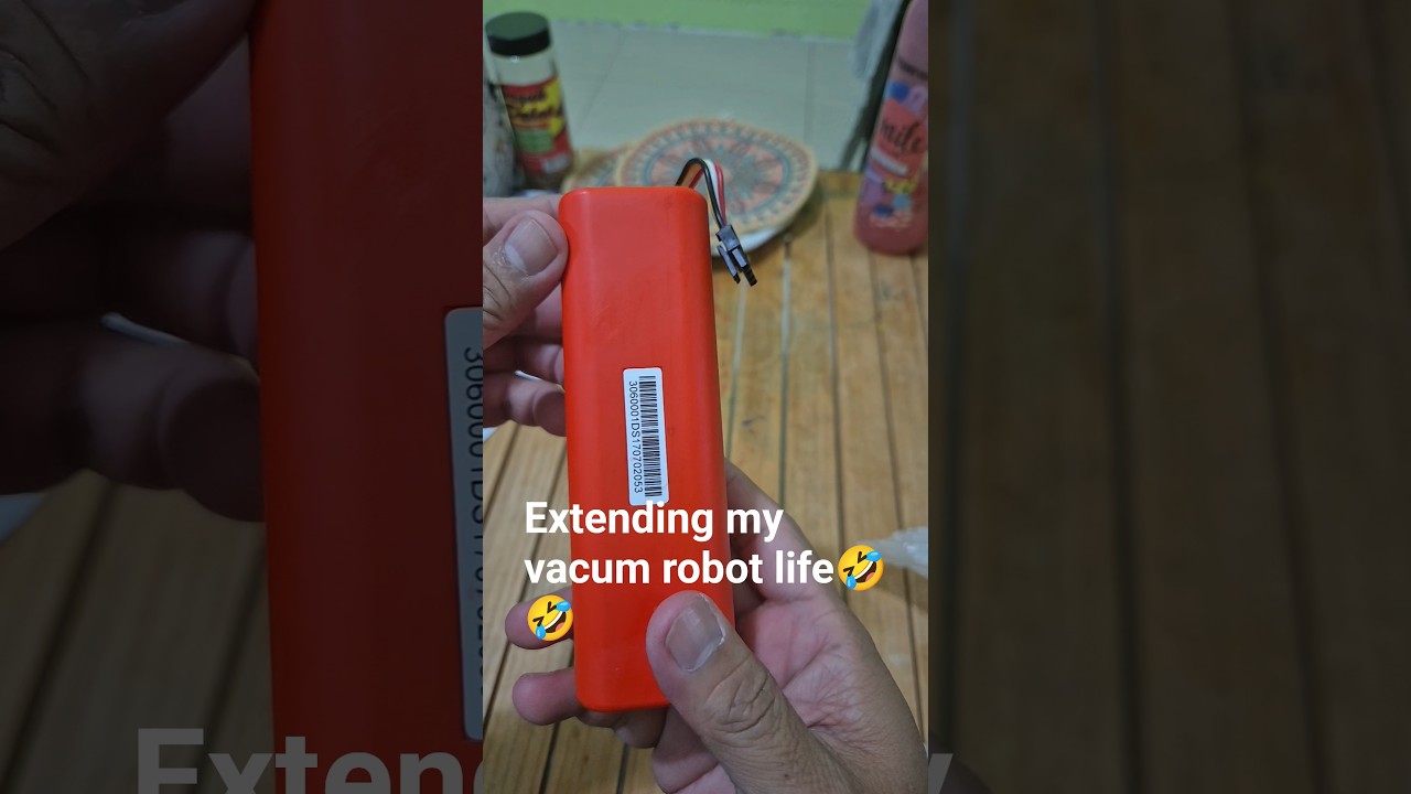 extending my vacum robot life, boss im tired