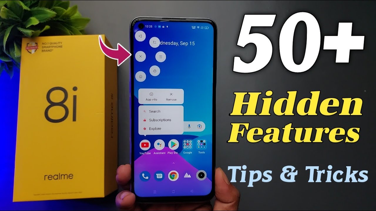 Realme 8i Top 50+ Hidden Features || Realme 8i Tips & Tricks in Hindi