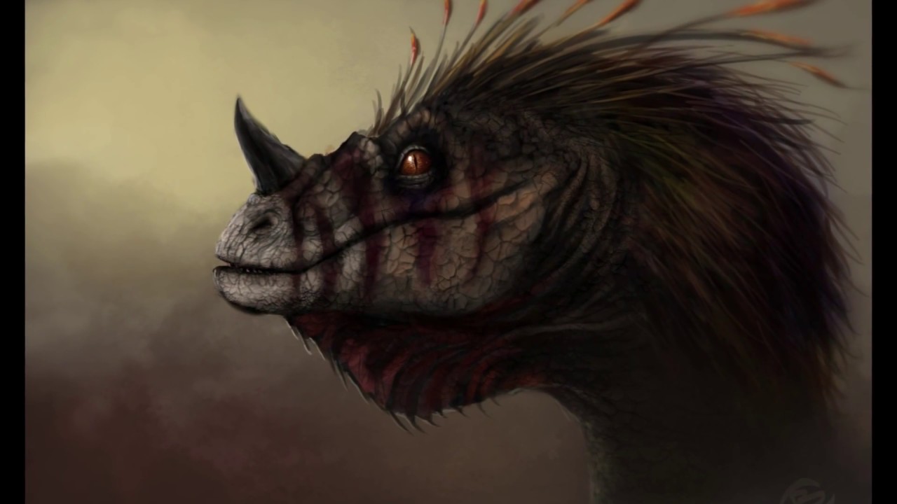 Dinosaur concept -Tutorial- speedpainting