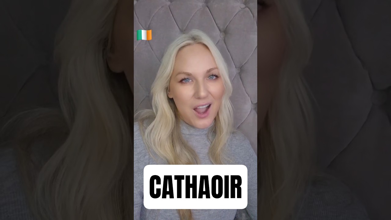 Cathaoir - Chair un Irish 🇮🇪 #irish #irishlanguage #irishwords #irishwordoftheday