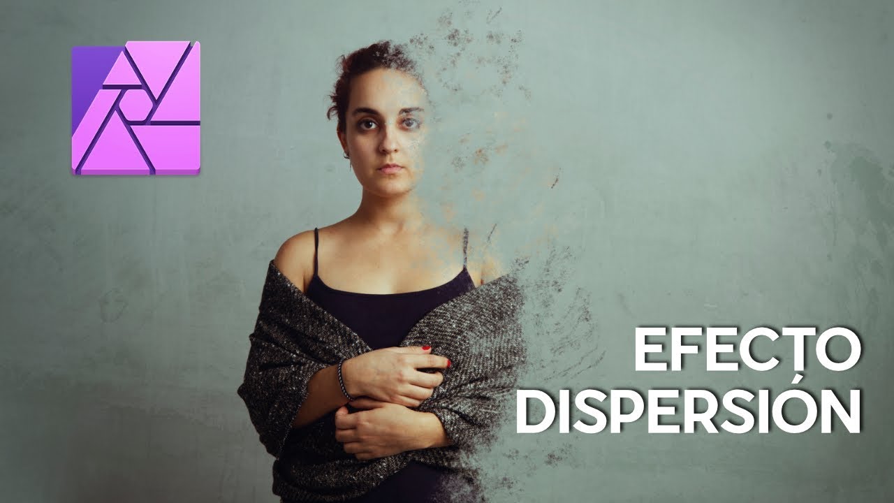 Efecto dispersion - Tutorial Affinity Photo