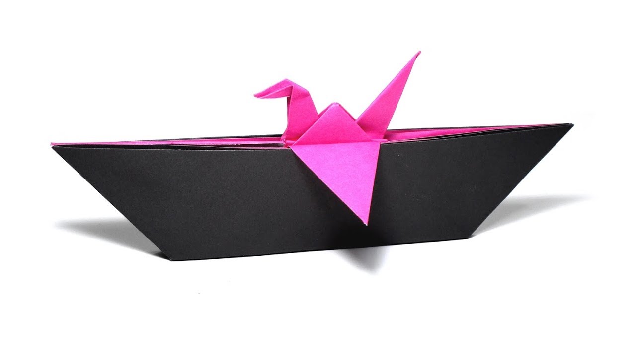 Origami Boat Crane (zzllzz2008)