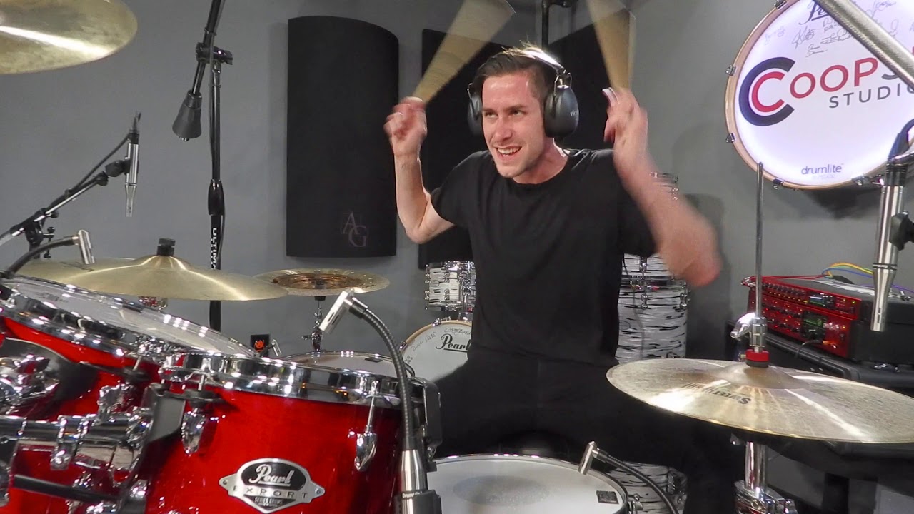 HOLIDAY - GREEN DAY - DRUM COVER - Throwback on Pearl Export Drums!
