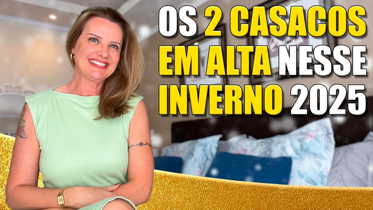 OS 2 CASACOS EM ALTA NESSE INVERNO 2025 | Moda