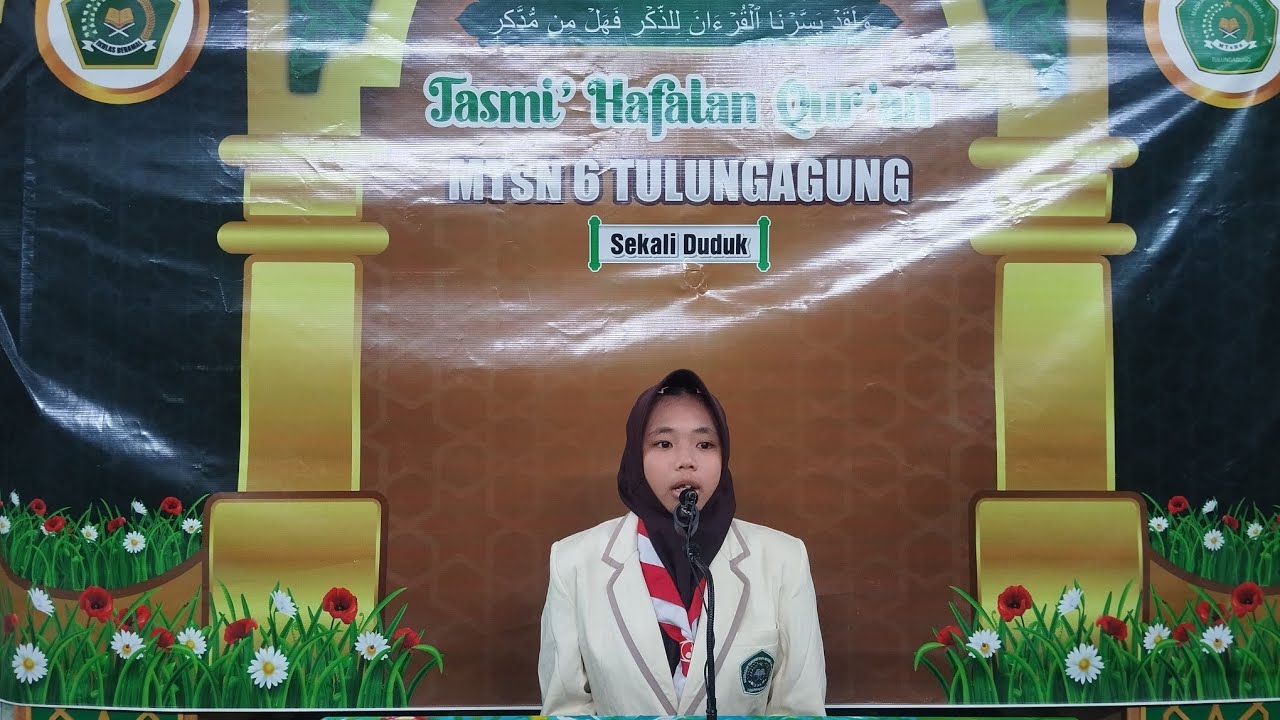 Tasmi' Hafalan Al Qur'an Juz 30 Ananda Azzahrah Auliya Nadziroh Kelas 8I MTsN 6 Tulungagung