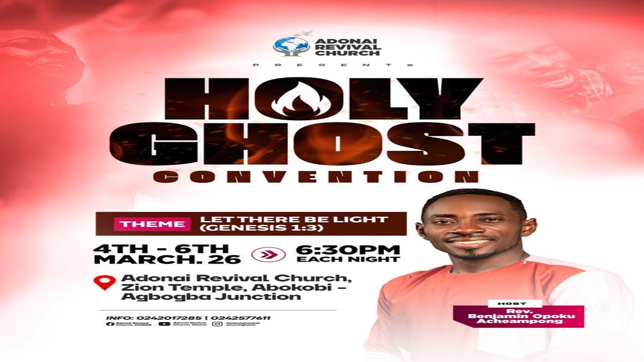 HOLY GHOST CONVENTION DAY TWO Live from Adonai Revival Church