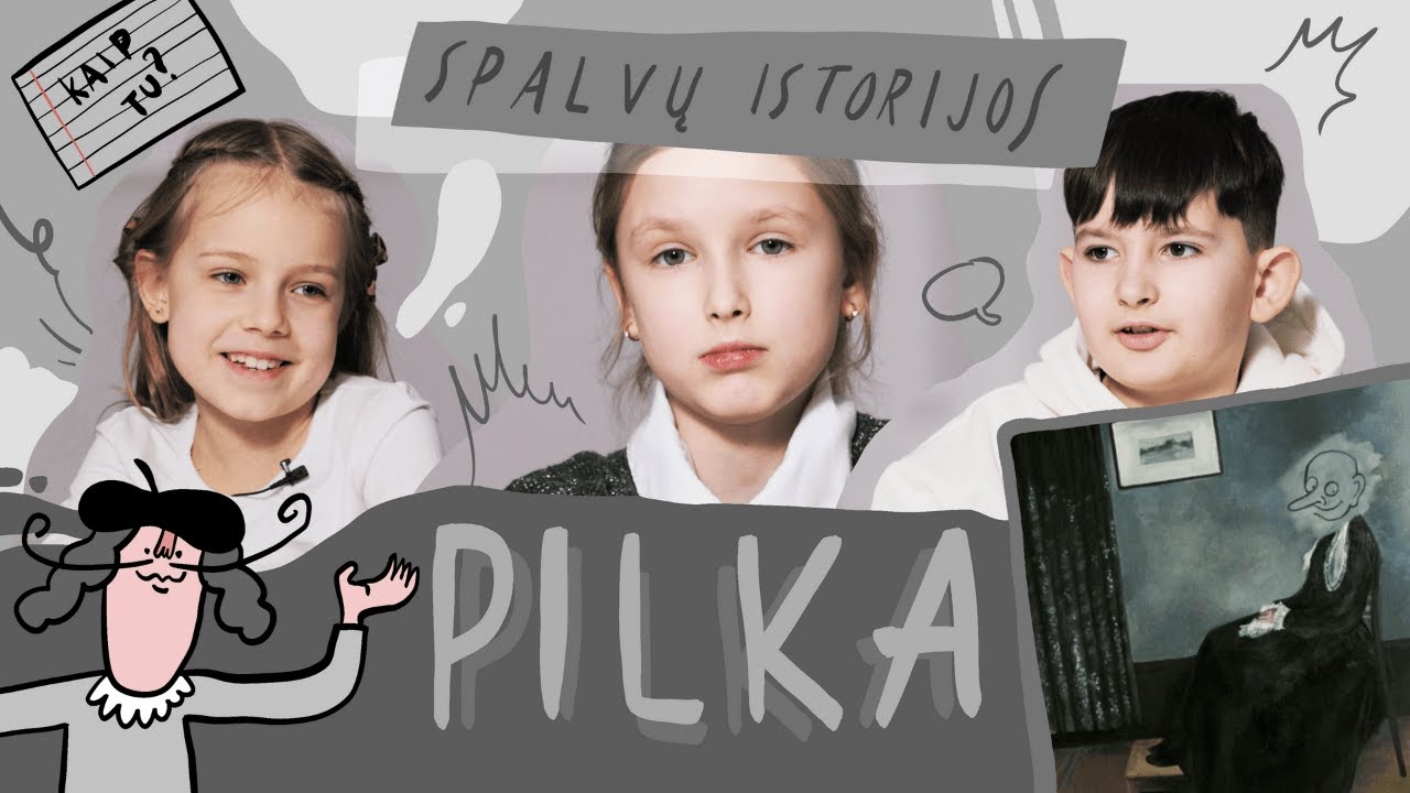 Pilka ⬜ Spalvų istorijos | LRT VAIKAI
