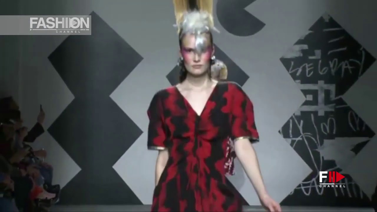 LOUISE GRAY Spring 2013 London - Fashion Channel