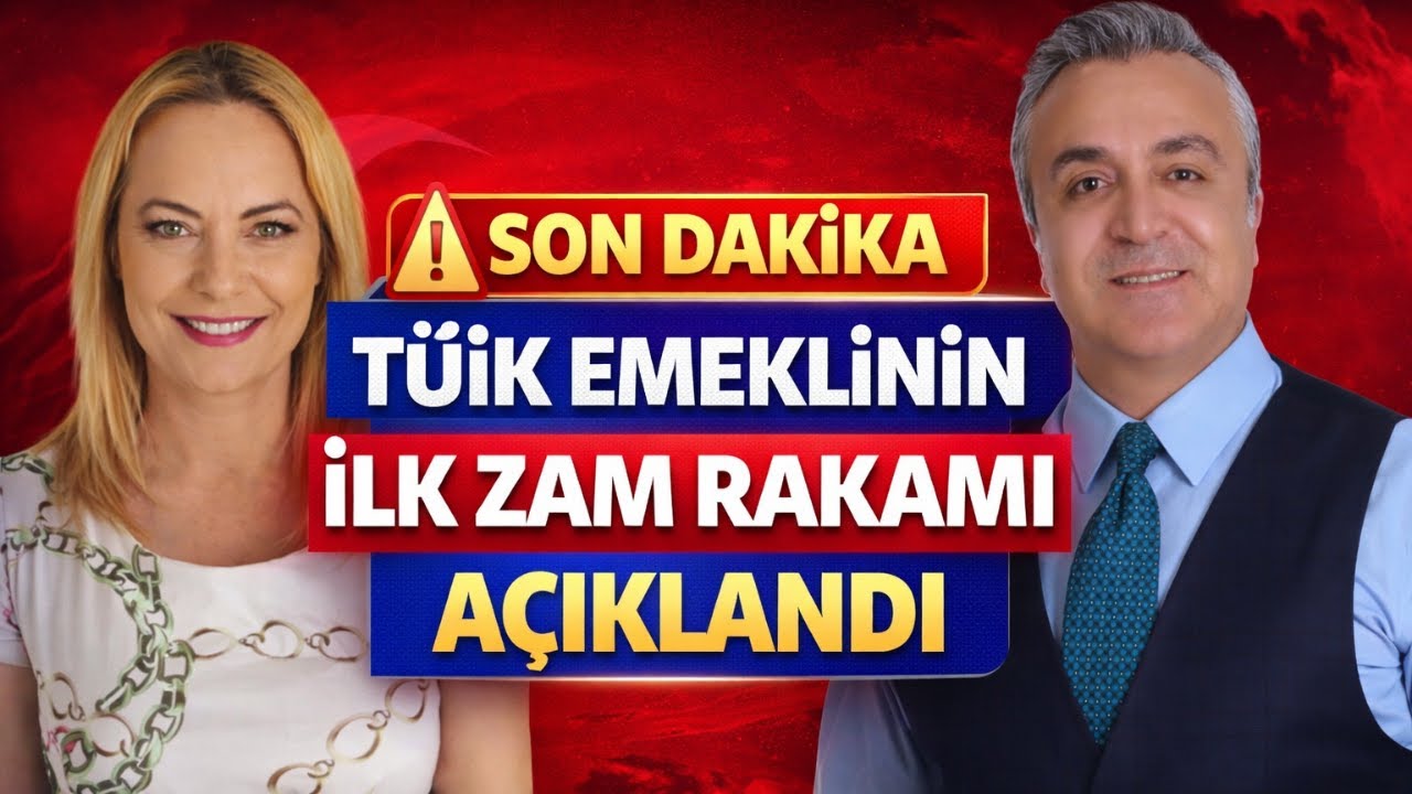 SON DAKİKA TÜİK EMEKLİNİN İLK ZAM RAKAMINI AÇIKLADI