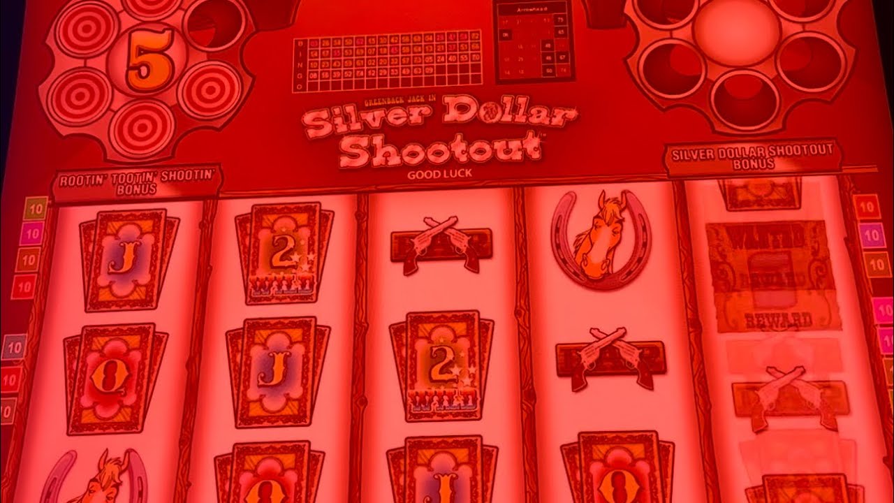 Random Jackpot on Silver Dollar Shootout $50 max bet .  #winstar #choctaw #slotmachines #casino