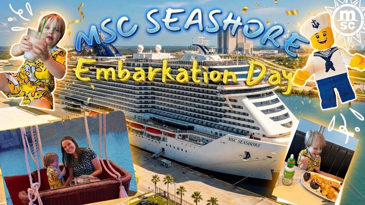 MSC Cruiseline | The Seashore: From Check-In to Ship Tour to Sail Away in 2026 | Embarkation Day