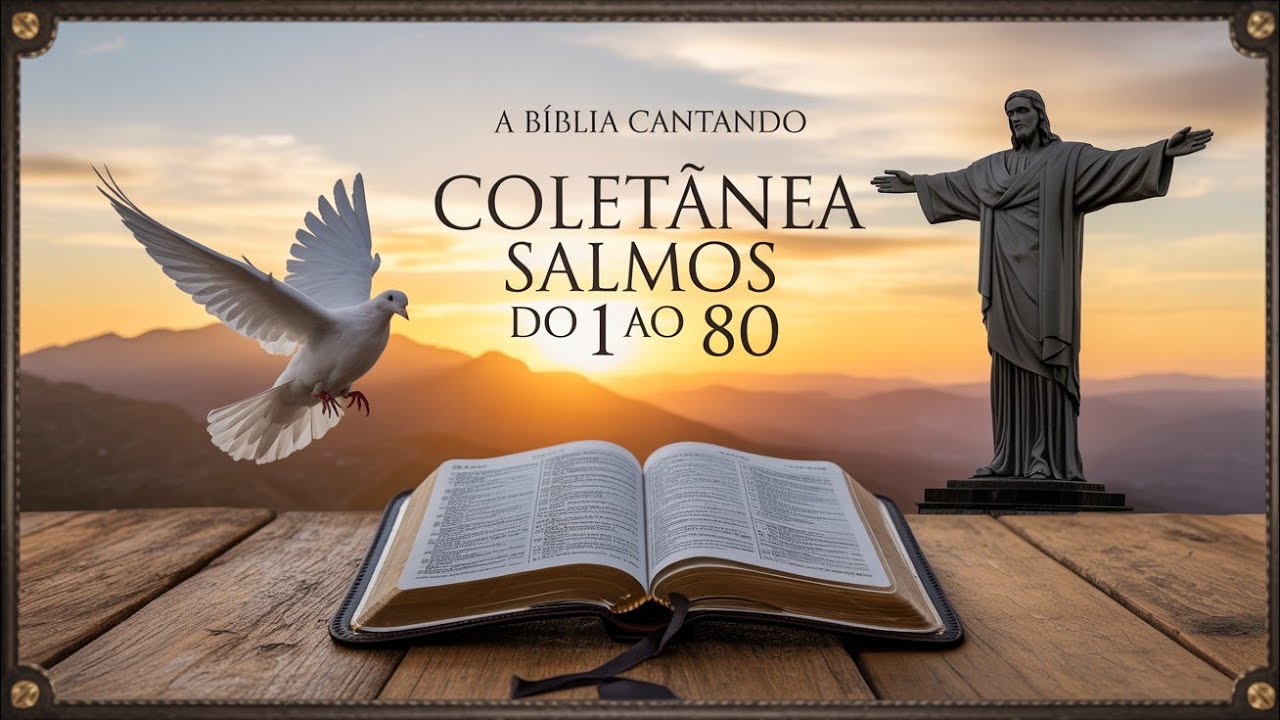 Salmos do 1 ao 80 Cantado – Coletânea | Músicas Tranquilas para Meditar e Orar