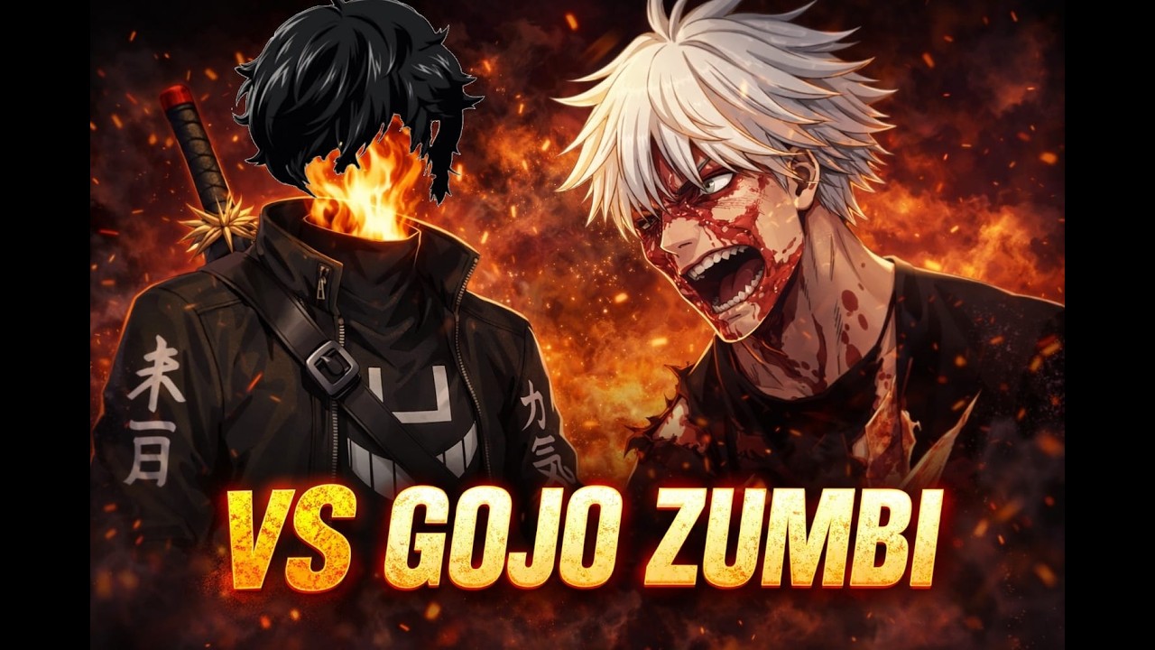 Usei a Solidão Infinita contra o Gojo Zumbi