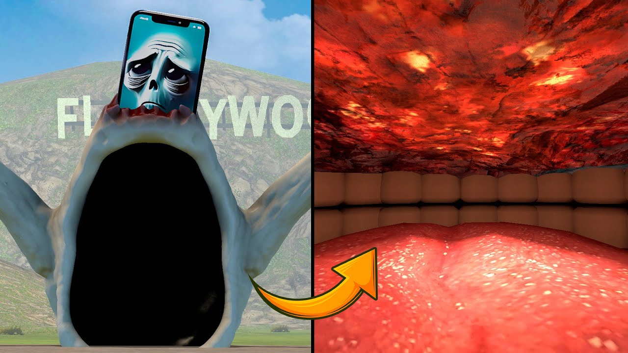 WHAT'S INSIDE THE POT HOTSTOP SEA EATER BRAINROT MONSTER! (Garry's Mod)