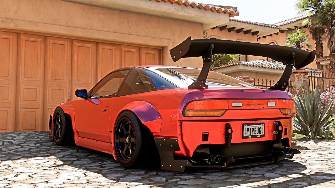 Body Kit Extrême & Swap Nissan 240SX SE 1993 – Forza Horizon 5 Gameplay 4K