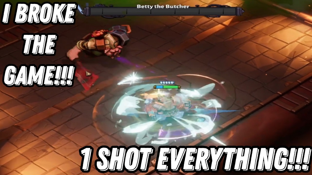 I BROKE THE GAME ACTUALLY BROKE IT! 1 SHOT EVERYTHING! INFINITE LOOT! Raiders of Blackveil