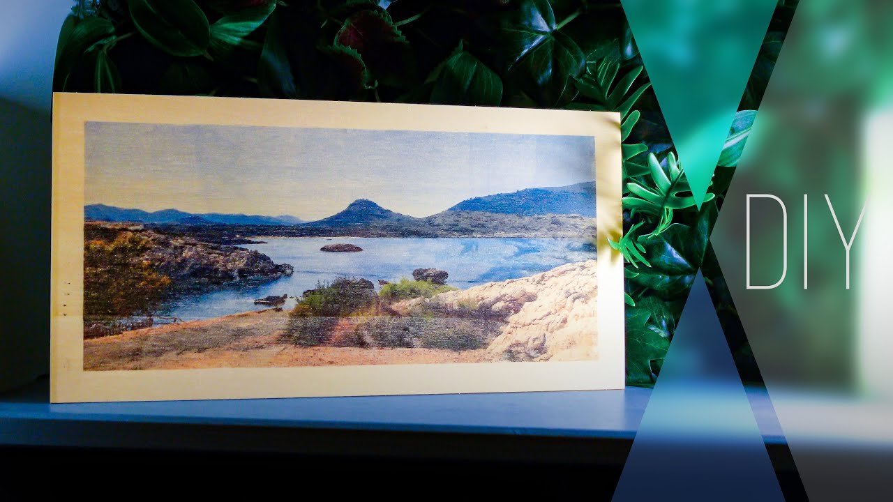 Test: Fototransfer mit Tintenstrahldrucker | Bild &uuml;bertragen ohne Photo Patch | DIY