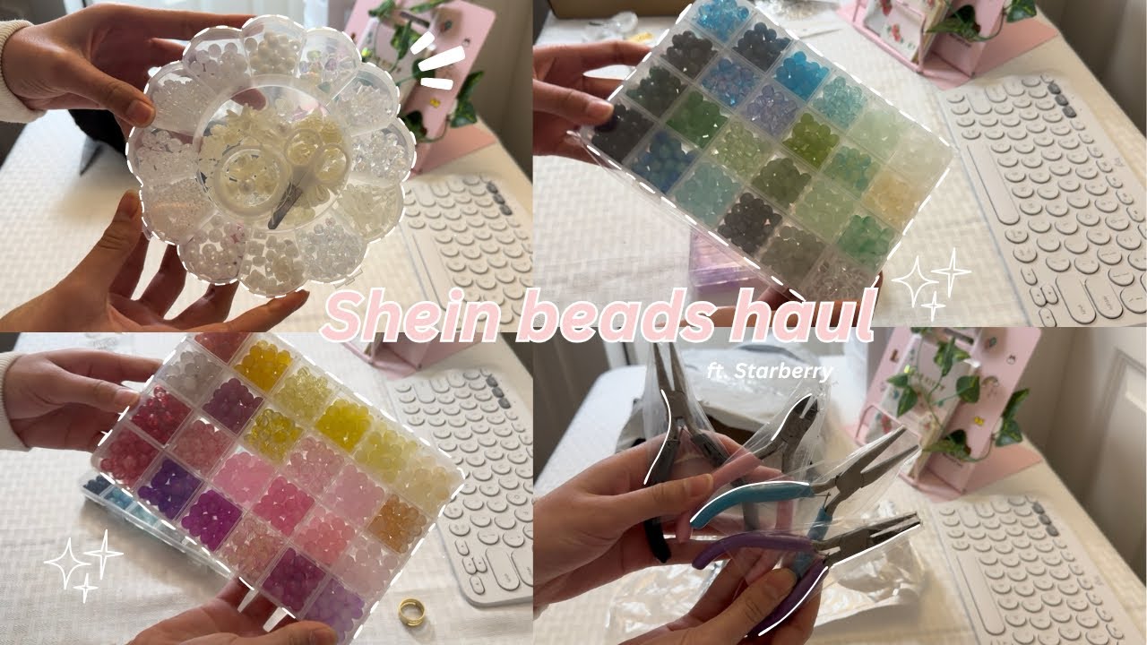 SHEIN beads haul | Starting a small business