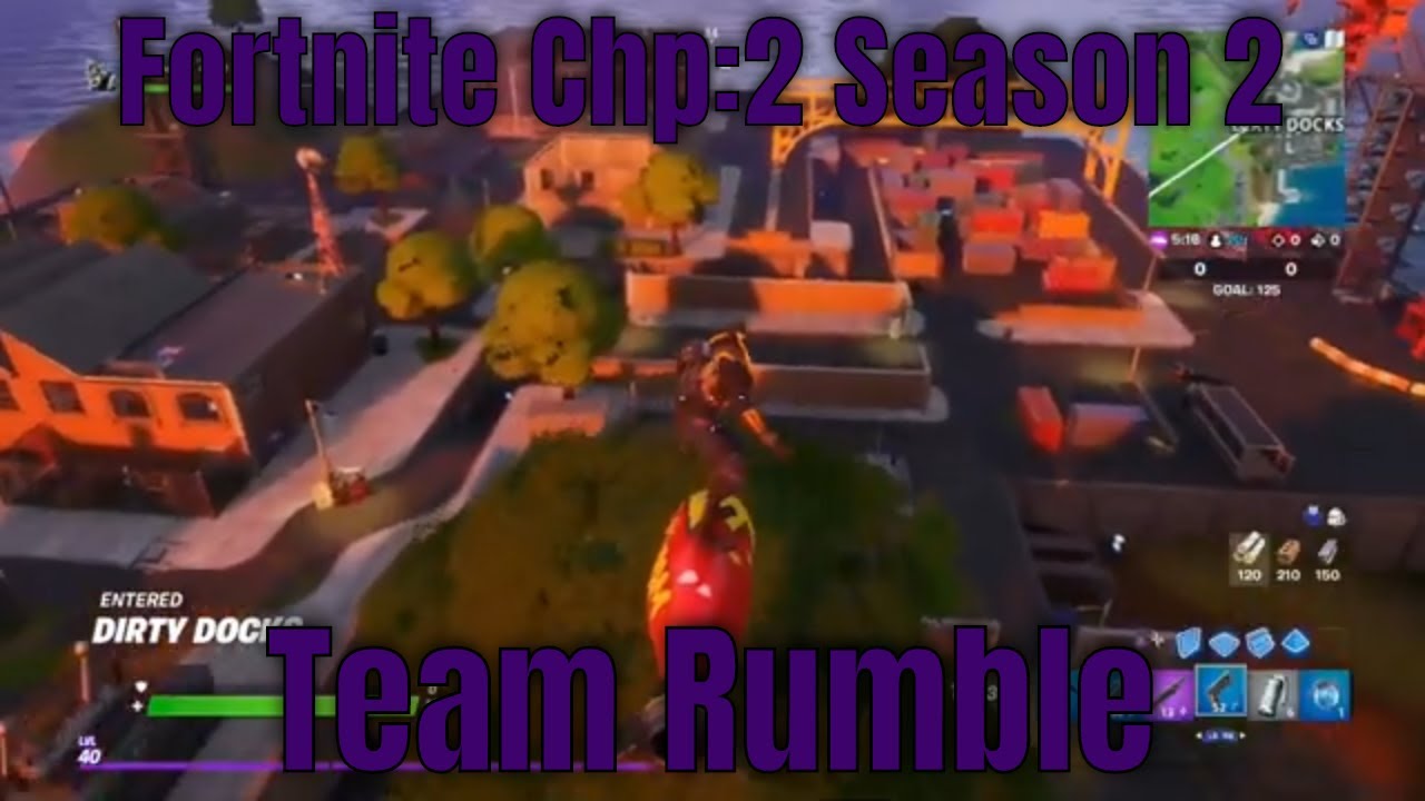 Fortnite Chapter 2 season 2 Team Rumble No commentary