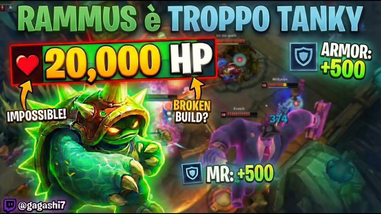 UNKILLABLE RAMMUS 20K HP 